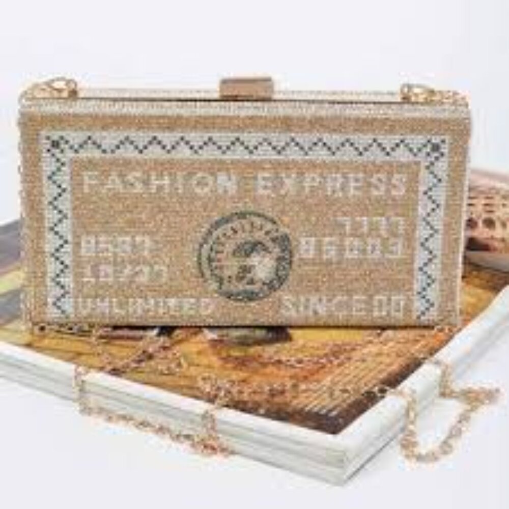 Your choice of (6) colors AMEX Swarv Clutch
